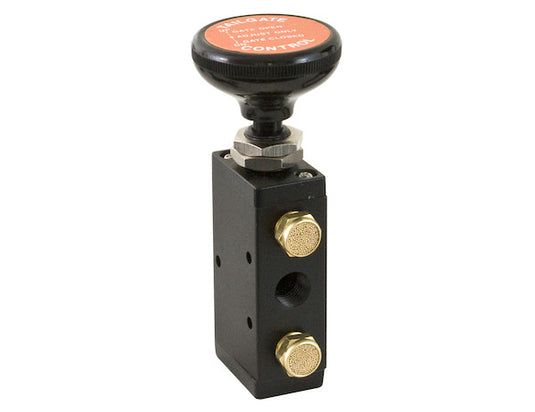 4-Way 3-Position Manual Air Valve With Five 1/4 Inch NPT Ports - BAV020 - Buyers Products