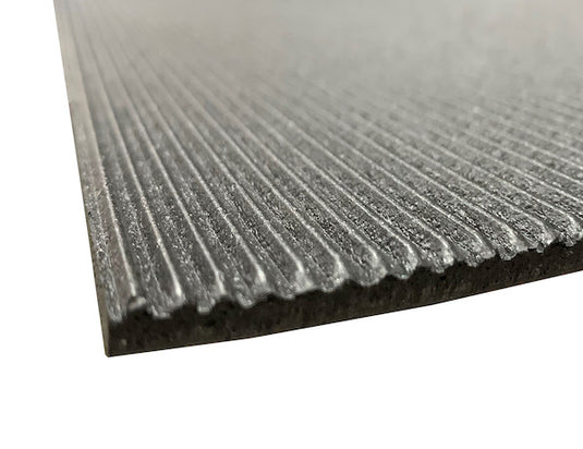 Multi-Material Composite Black Mudflaps .25x24x24 Inch - BSGS2424 - Buyers Products