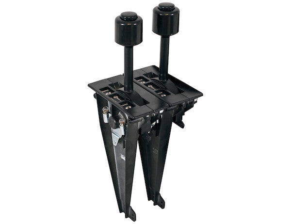 Air PTO-Hoist-Hoist B-Series Dual Lever Control For 1/4-28 Cable/PTO Air Valve - BTA52 - Buyers Products