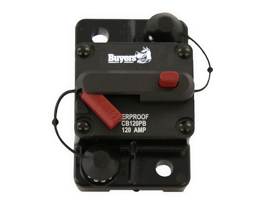 30 Amp Circuit Breaker With Manual Push-to-Trip Reset - CB30PB - Buyers Products