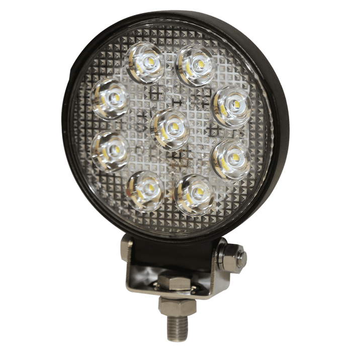 Worklamp: LED (8), flood beam, round, 12-24VDC - E92005 - Ecco