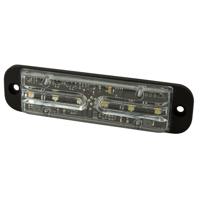 Directional LED: Surface mount, 13 flash patterns, 12-24VDC - ED3701A - Ecco