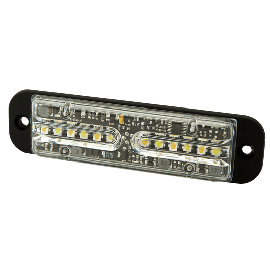 Directional LED: Dual-color, surface mount, 12 flash patterns, 12-24VDC - ED3702AB - Ecco