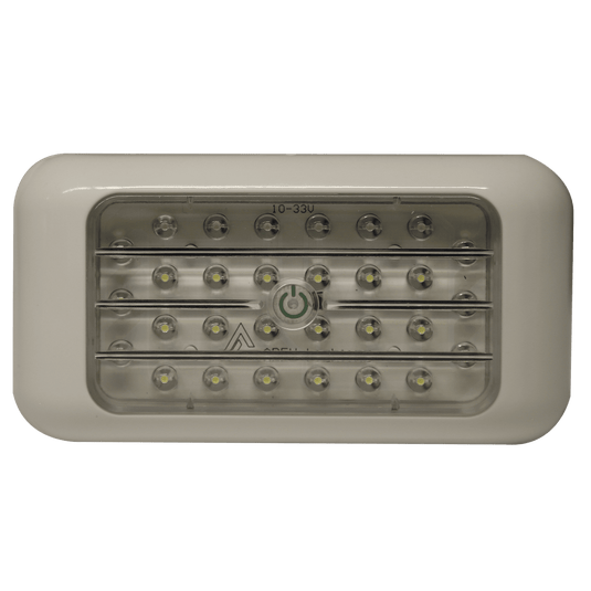 LED Interior Light: Rectangular, switched, 12-24V - EW0240 - Ecco