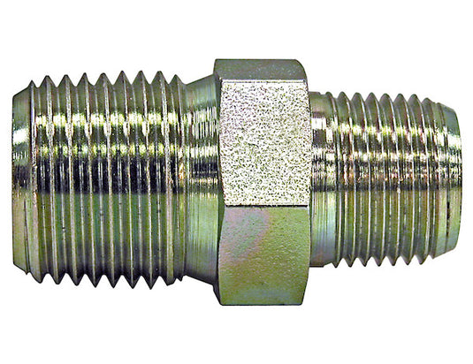 Hex Nipple 1 Inch Male Pipe Thread To 1 Inch Male Pipe Thread - H3069X16 - Buyers Products