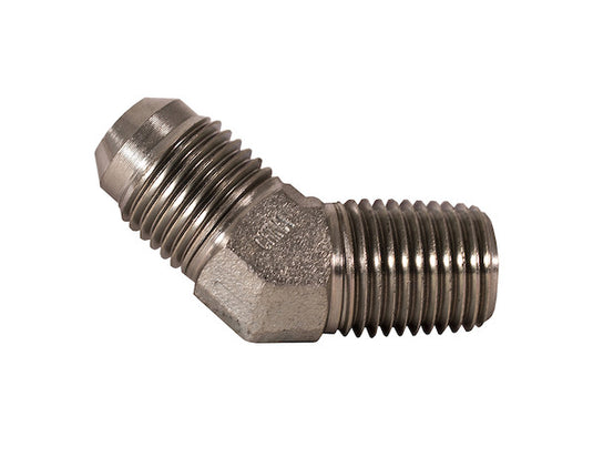 45¬¨√Ü Male Elbow 3/4 Inch Tube O.D. To 3/4 Inch Male Pipe Thread - H5355X12 - Buyers Products