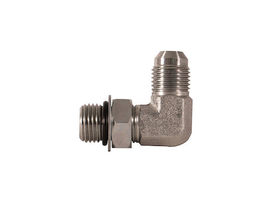 Straight Thread O-Ring 90¬¨√Ü Elbow 3/8 Inch Tube O.D. To 3/8 Inch Port Size - H5515X6 - Buyers Products