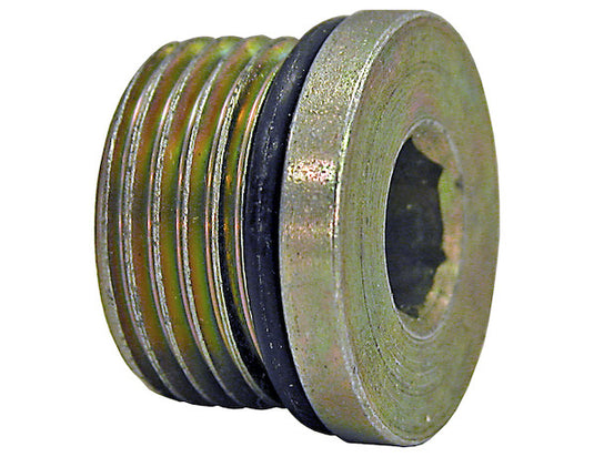Straight Thread O-Ring Hex Socket Plug 1/8 Inch Port Size - H7238X2 - Buyers Products