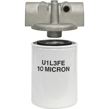 15 GPM Return Line Filter Assembly 3/4 Inch NPT/10 Micron/15 PSI Bypass - HFA11015 - Buyers Products