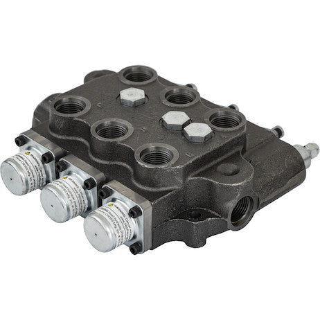 3 Spool Directional Control Valve 3-Way Detent In/4-way Spring Center/4-Way/PB - HV3311NAAG2EC0 - Buyers Products