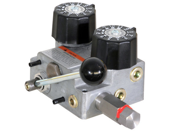 3/4 Inch NPT Dual Flow Hydraulic Spreader Valve And Console 7-15 GPM - HVC715 - Buyers Products