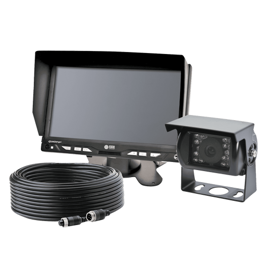 Camera Kit: Gemineye, 7.0" LCD, color, 4 Pin, expandable up to 2 cameras, 12-24VDC (includes M7000B, C2013B & TC20-4B) - K7000B - Ecco