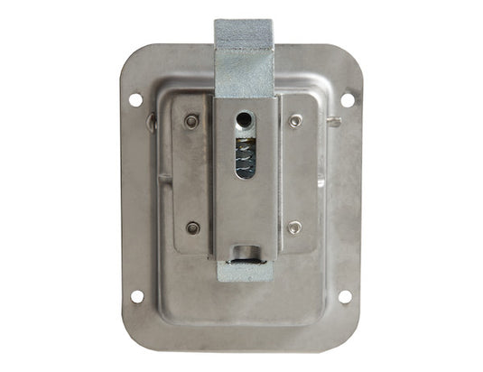 Stainless Steel Junior Single Point Locking Paddle Latch - Thru-Hole Mount - L1883 - Buyers Products