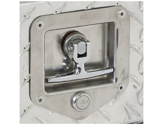 Stainless Single Point T-Handle Latch with Mounting Holes - L8815 - Buyers Products