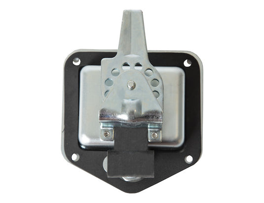 Stainless Single Point T-Handle Latch with Mounting Holes - Zinc Plated - L8915 - Buyers Products