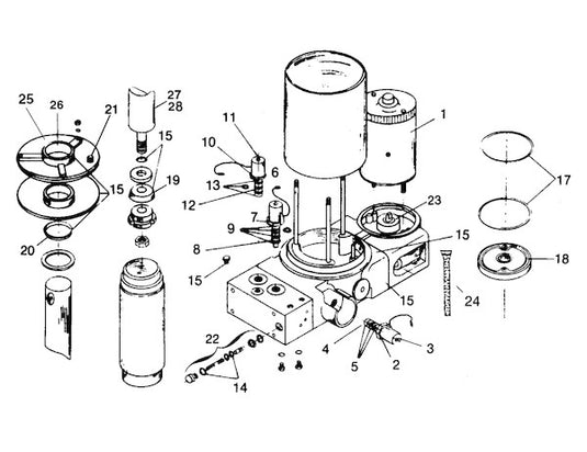 SAM Ram Electro Touch 1-1/8 X 8 Inch Stroke similar to Meyer¬Æ OEM: 15206 - 1306174 - Buyers Products