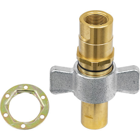 3/4 Inch Wing-Type Hydraulic Quick Coupler Male And Female Assembly - QDWC12 - Buyers Products