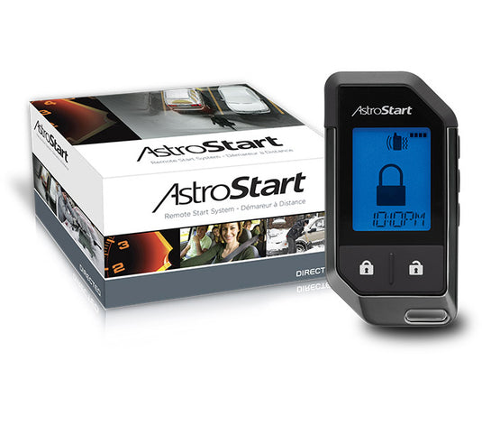 Astrostart 5325 2-Way LCD Vehicle Remote Starter INSTALLED - RFS5326 - Absolute Autoguard