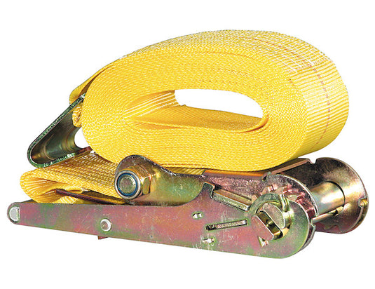 3 Inch x 27 Foot Ratchet Strap With Flat Hooks - RS132715F - Buyers Products