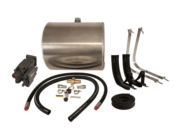 70 Gallon Aluminum Side-Mount Reservoir/Direct Mount Pump Wetline Kit CW - SMWLK70ADMCW - Buyers Products