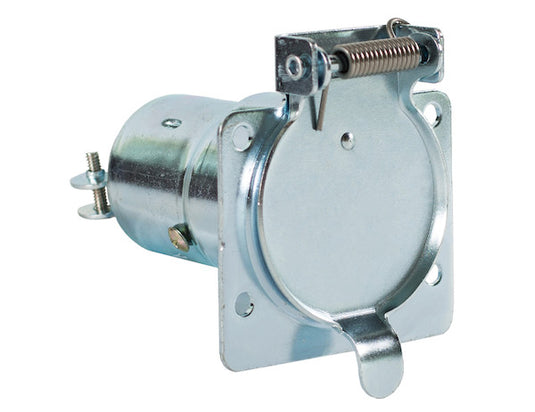 7-Way Stamped Zinc Trailer Connector - Truck Side - TC1007Z - Buyers Products