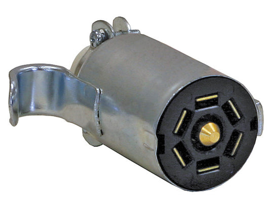 7-Way Stamped Zinc Trailer Connector - Trailer Side - TC2007Z - Buyers Products