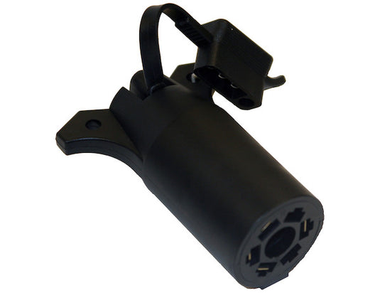 7-Way Flat to 4-Flat Plastic Trailer Connector Adapter with LED Tester - TC2074T - Buyers Products
